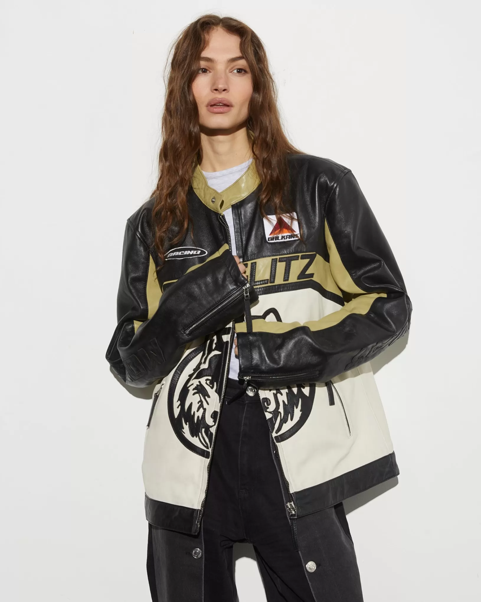 STIEGLITZ Victor Leather Jacket | Black Outlet